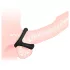 Inele pentru penis și testicule cu suprafață punctată (negru)