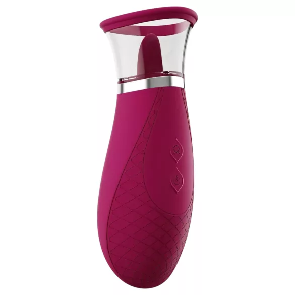 Honey Play Box Scioness - vibrator pentru clitoris cu sucțiune și lins - roz