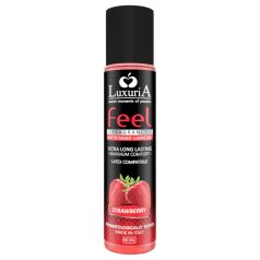   LuxuriA Feel Strawberry - lubrifiant pe bază de apă - căpșuni (60ml)