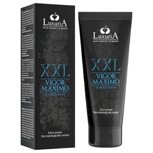LuxuriA Vigor Maximo XXL - cremă extensoare și hidratantă pentru penis (75ml)