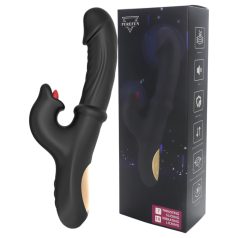   Wilson - vibrator negru cu vibrații intense și braț pentru clitoris
