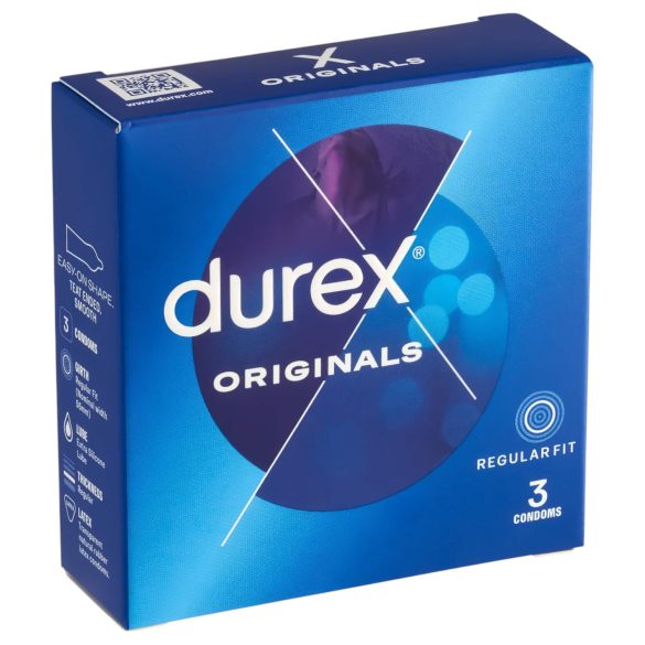 Durex Originals – Prezervative (3 bucăți)
