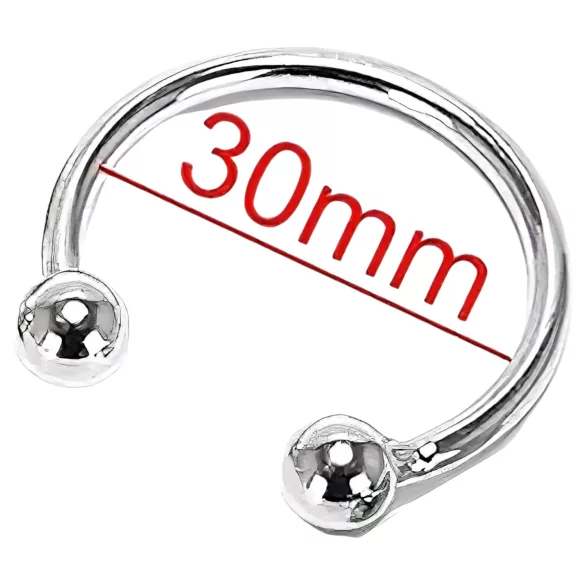 Inel metalic inox pentru întârzierea ejaculării (30mm)