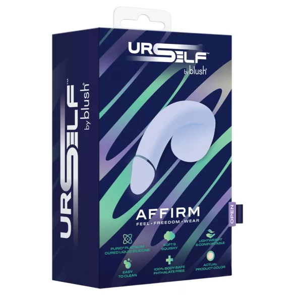 Blush UrSelf Affirm - dildo realist (culoarea pielii) - 13 cm