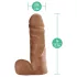 Blush UrSelf Affirm - dildo realist (maro) - 13 cm