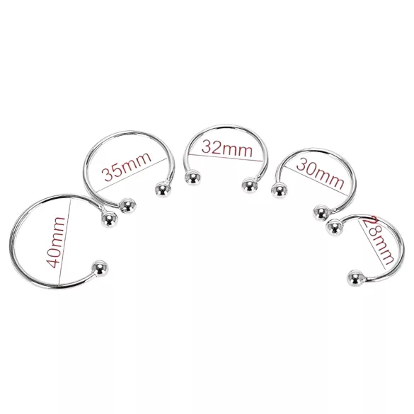 Inel metalic inox pentru întârzierea ejaculării (28mm)