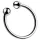 Inel penis din metal inoxidabil - întârzierea ejaculării (32mm)
