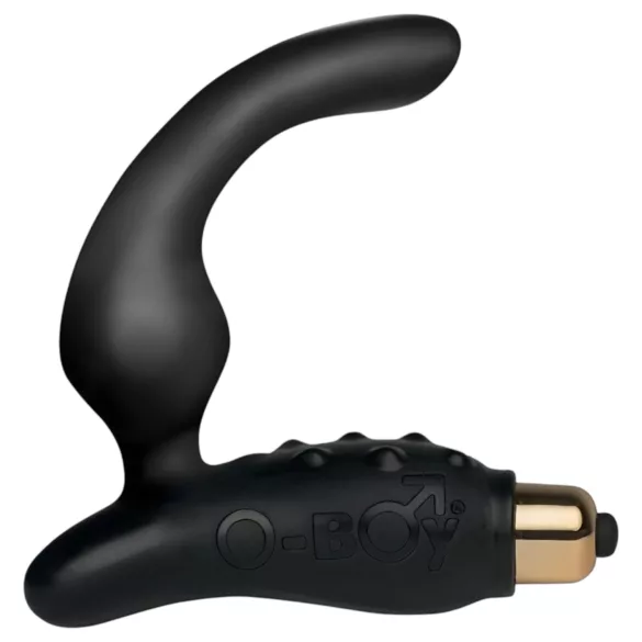 Rocks-Off O Boy - vibrator pentru masaj prostatic (negru) - 10 cm
