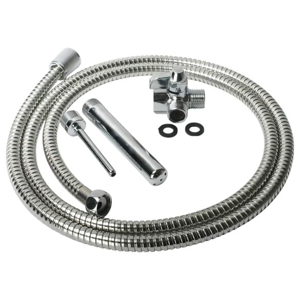 Set duș intim din aluminiu (argintiu)