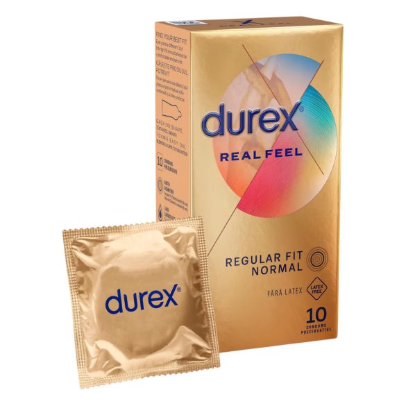 Durex Real Feel - prezervative fără latex (10buc)