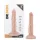 Dr. Skin 5 - dildo realist cu ventuză (culoare naturală, 14,5 cm)