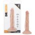 Dr. Skin 5 - dildo realist cu ventuză - silicon bej 14,5cm