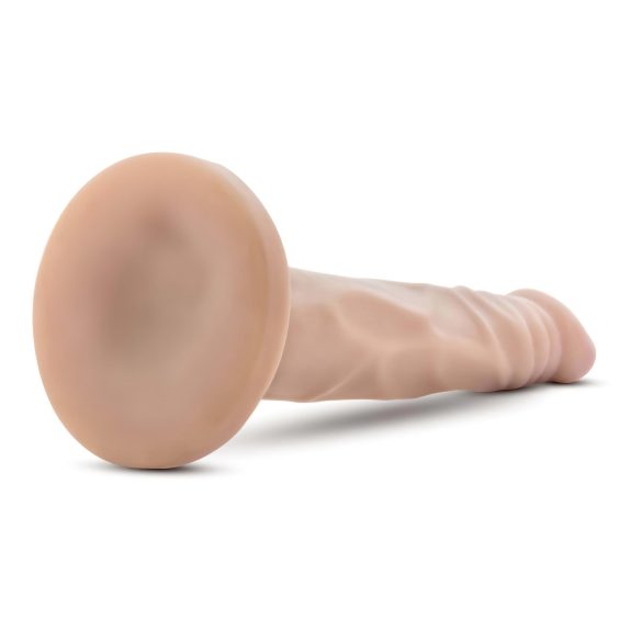 Dr. Skin 5 - dildo realist cu ventuză - silicon bej 14,5cm