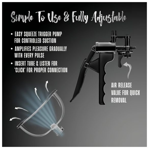 Temptasia Advanced - pompă pentru vagin - stimulare intensă