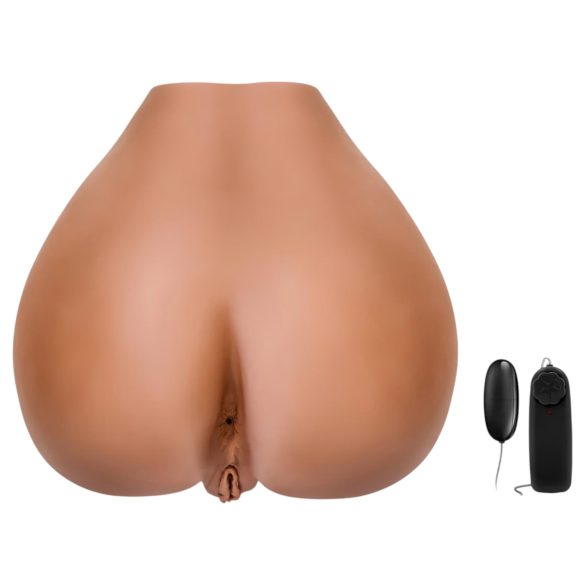 Blush X5 Rita - jucărie realistă vagin și anus - culoare naturală