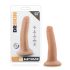 Dr. Skin - dildo realist cu ventuză - silicon bej 14cm