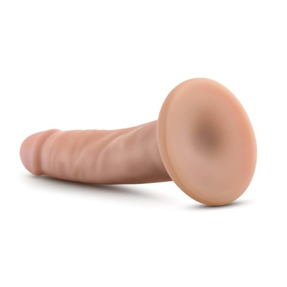 Dr. Skin - dildo realist cu ventuză - silicon bej 14cm