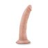 Dr. Skin - dildo realist cu ventuză - culoare naturală 17,5 cm