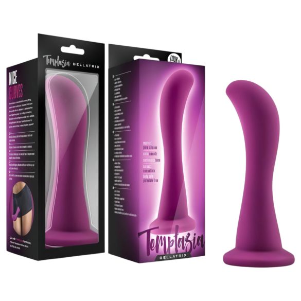 Temptasia Bellatrix - dildo cu ventuză - mov