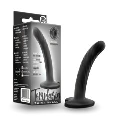 Temptasia Twist Mic - dildo negru cu ventuzăși formă răsucită   Temptasia Twist Mic - dildo negru cu ventuzăși formă răsucită