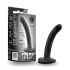 Temptasia Twist Small - dildo cu ventuză - model torsadat - negru