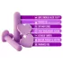 Blush Wellness - set dilatatoare vaginale - silicon - mov