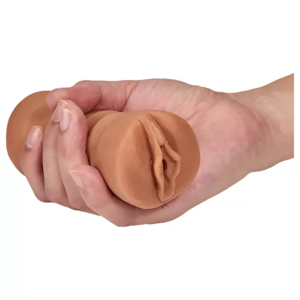 M For Men - masturbator masculin vibrant - silicon bej