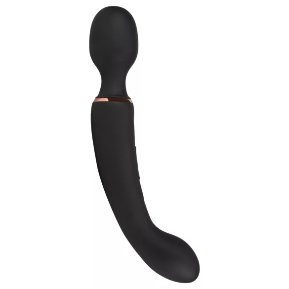 Blush Lush - wand 2 în 1 și vibrator pentru punctul G (negru)