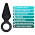 Anal Adventures Platinum S - dop anal (negru) - mic