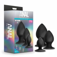 Set imitare per-total 3 piese negre pentru aventura anală!