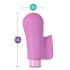 Vibrator deget pentru stimulare - Gaia Blush (mov)