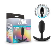 Anal Adventures Platinum M - dop anal - negru (mediu)
