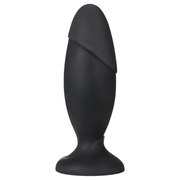 Anal Adventures Platinum Rocket - plug anal mare - silicon negru