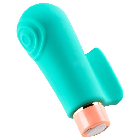 Blush Aria - vibrator deget stimulativ (verde)