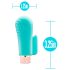 Blush Aria - vibrator deget stimulativ (verde)