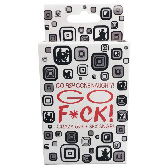 GO F*CK - cărți de joc erotice Kama Sutra - 52 bucăți