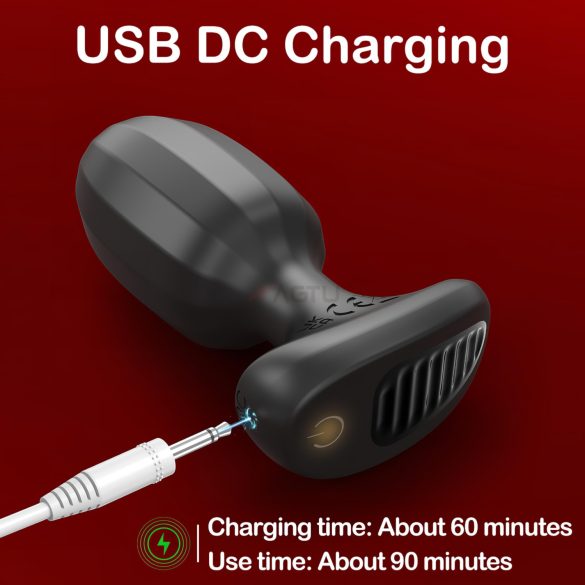 AlvUp - vibrator anal inteligent - negru