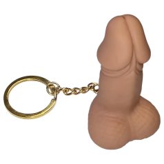 Diverty - breloc cu penis (natur)