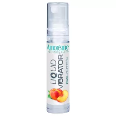   Amoréane - lubrifiant excitant vibrator lichid, cu piersică (10 ml)