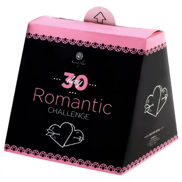 Secret Play Provocare Romantică de 30 de Zile - joc de cărți cu provocări romantice (în engleză și spaniolă)
