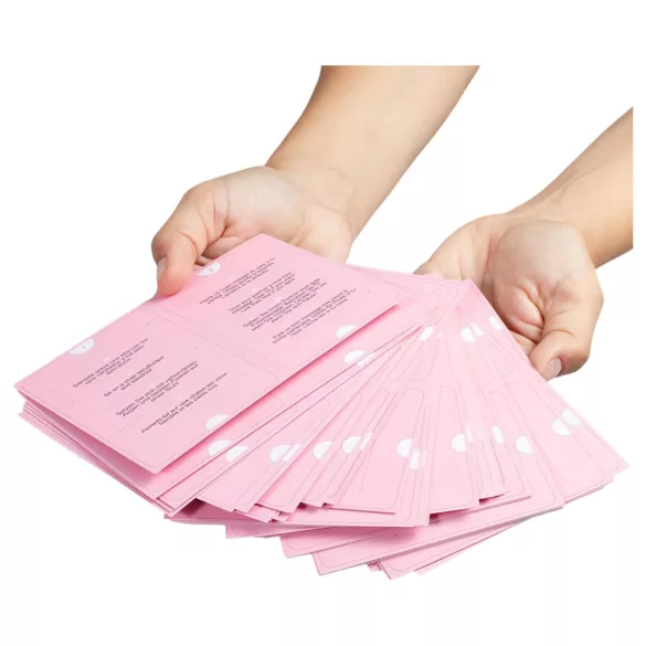 Secret Play Pull & Play - joc de cărți erotic pentru cupluri (50 de cărți) - în 7 limbi