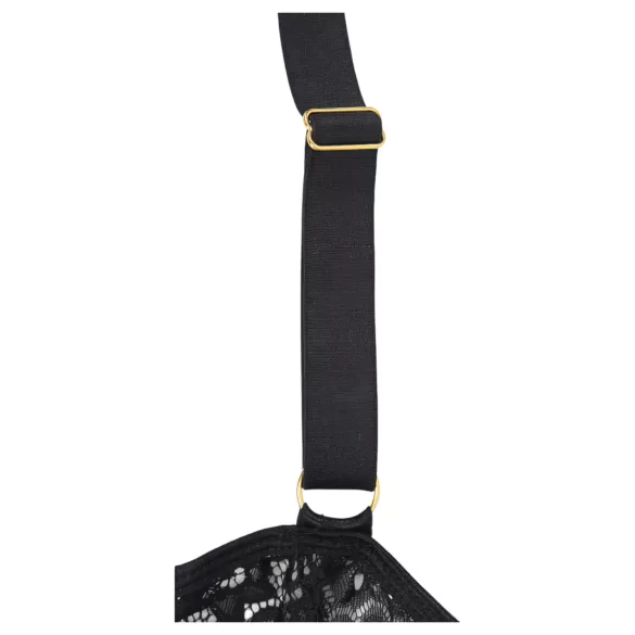 Subblime - body cu model și curea de satin (negru)