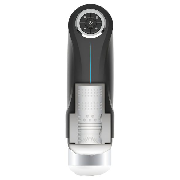 JamyJob - masturbator automat cu vibrații - negru