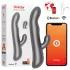 Oninder Oslo - vibrator cu braț rotativ pentru clitoris, cu oscilații (negru)