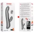 Oninder Oslo - vibrator cu braț rotativ pentru clitoris, cu oscilații (negru)