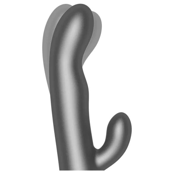 Oninder Oslo - vibrator cu braț rotativ pentru clitoris, cu oscilații (negru)