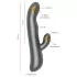 Oninder Oslo - vibrator cu braț rotativ pentru clitoris, cu oscilații (negru)