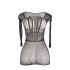 Subblime 951931 - rochie plasă cu spatele gol - (negru) - S-L