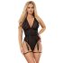Subblime 954147 - set body cu dungi - (negru) - L/XL