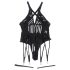 Subblime 954147 - set body cu dungi - (negru) - L/XL